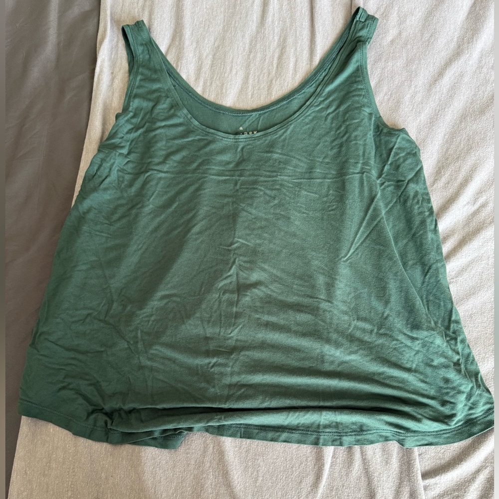 A New Day Forest Green Sleeveless Top